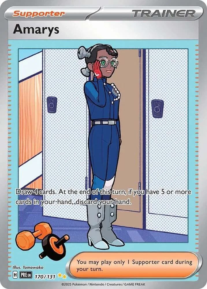 Amarys Pokemon card