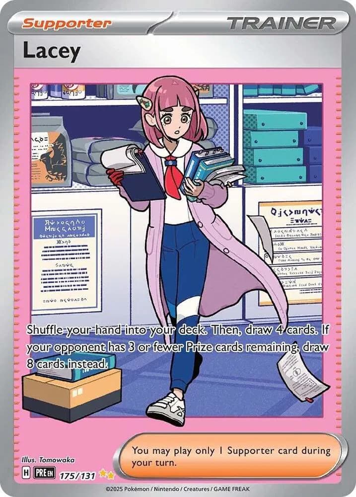 Lacey Pokemon card
