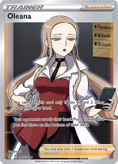 Oleana (Full Art) Pokemon card