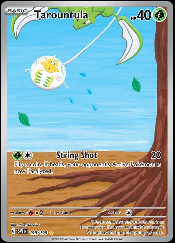 Tarountula Pokemon card