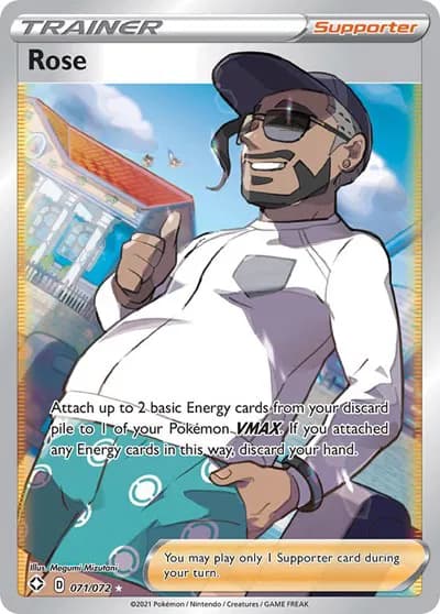 Rose (Full Art) Pokemon card