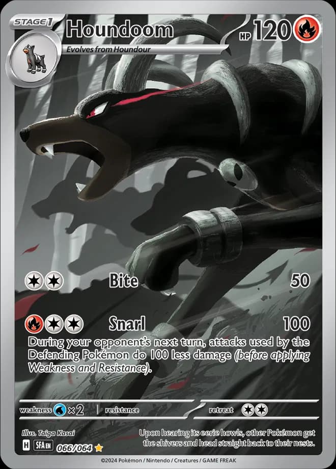 Houndoom Pokemon card