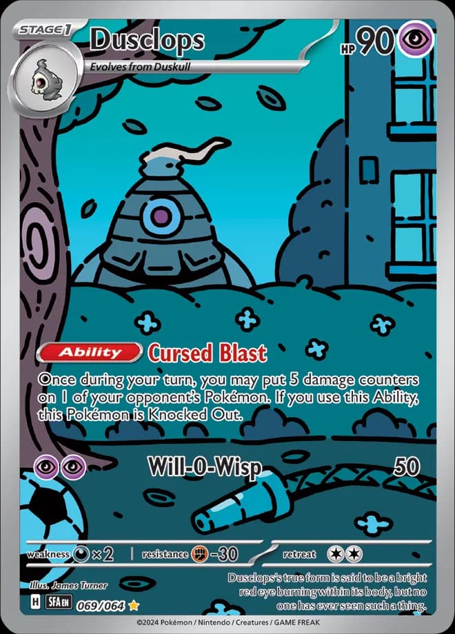 Dusclops Pokemon card