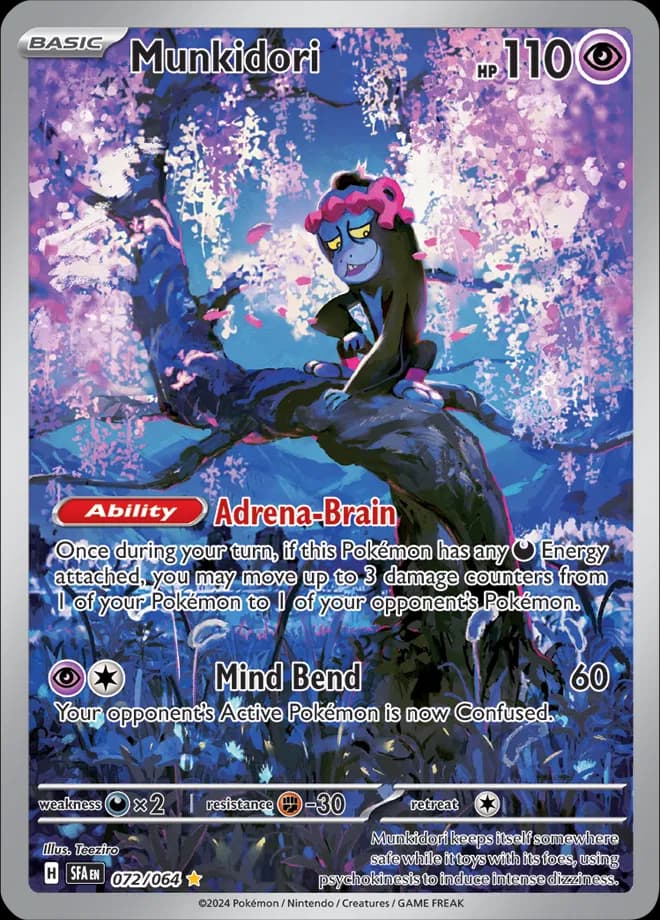 Munkidori Pokemon card
