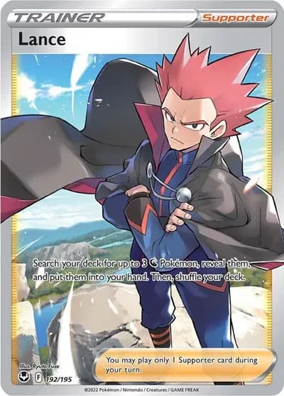 Lance (Full Art) Pokemon card