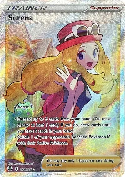 Serena (Full Art) Pokemon card