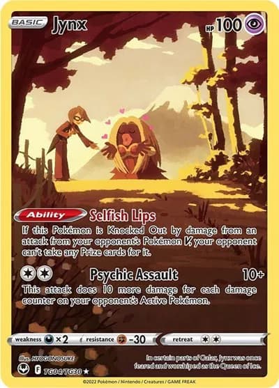 Jynx Pokemon card