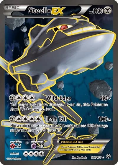 Steelix EX (Full Art) Pokemon card