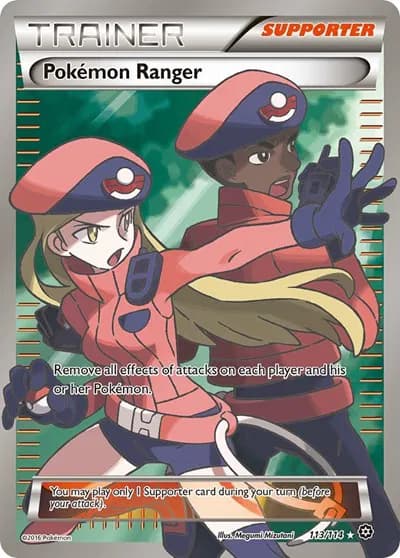 Pokemon Ranger (Full Art) Pokemon card