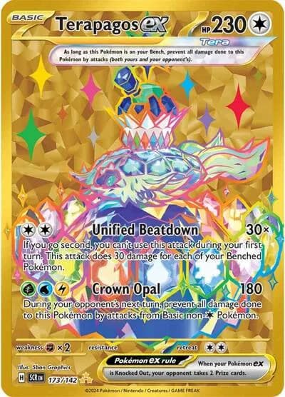 Terapagos ex Pokemon card