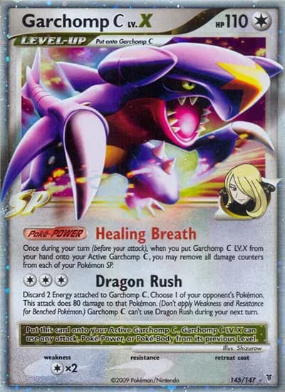 Garchomp C Lv.X Pokemon card