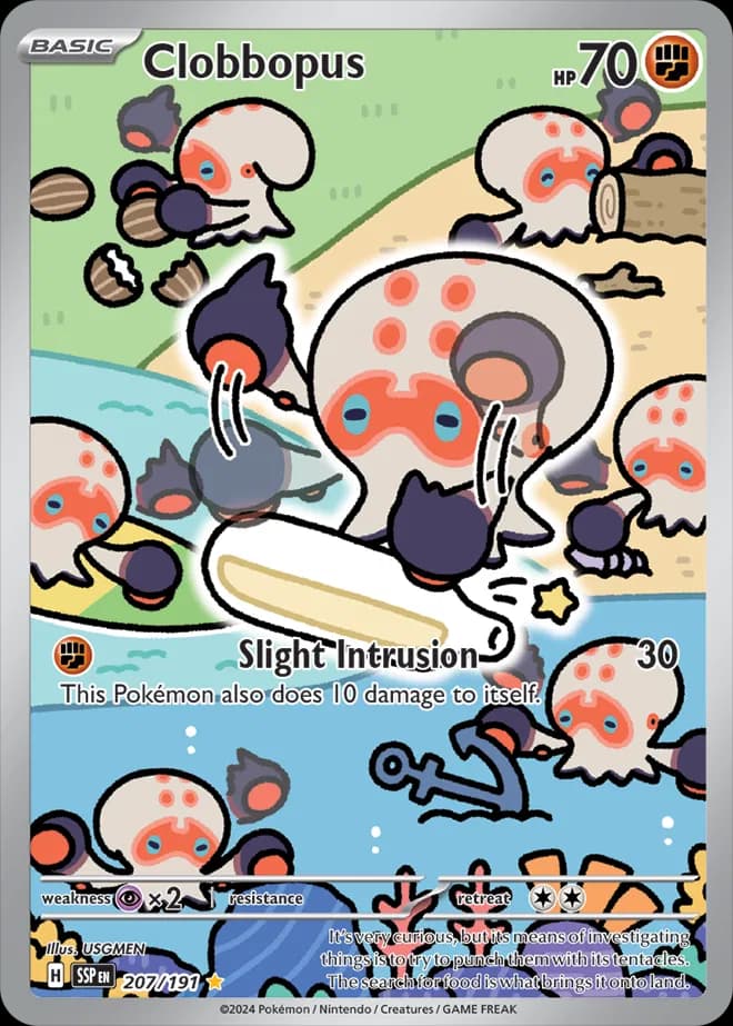 Clobbopus Pokemon card