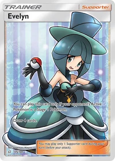 Evelyn (Full Art) Pokemon card