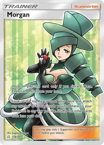 Morgan (Full Art) Pokemon card
