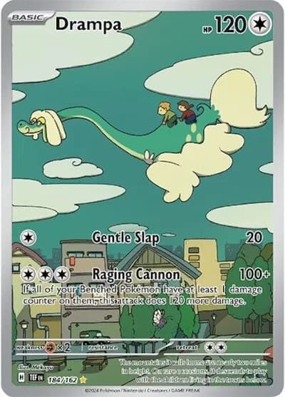 Drampa Pokemon card