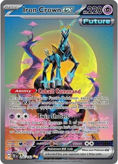 Iron Crown ex Pokemon card