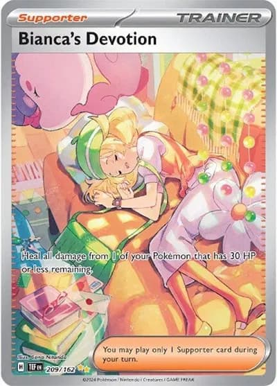 Bianca's Devotion Pokemon card