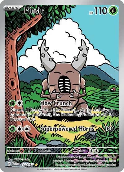 Pinsir Pokemon card