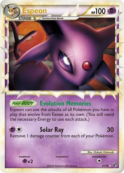 Espeon (Prime) Pokemon card