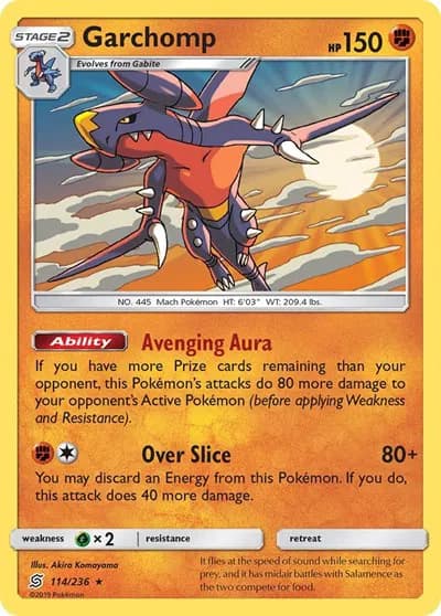 Garchomp Pokemon card