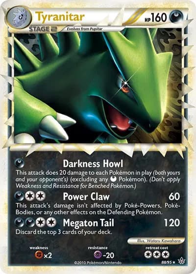 Tyranitar (Prime) Pokemon card