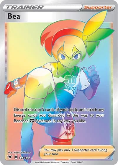 Bea (Secret) Pokemon card