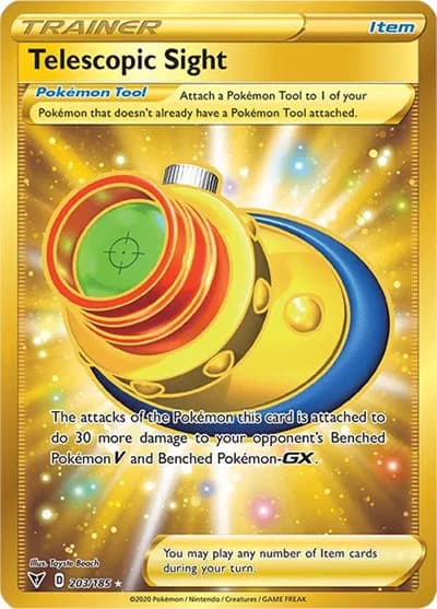 Telescopic Sight (Secret) Pokemon card