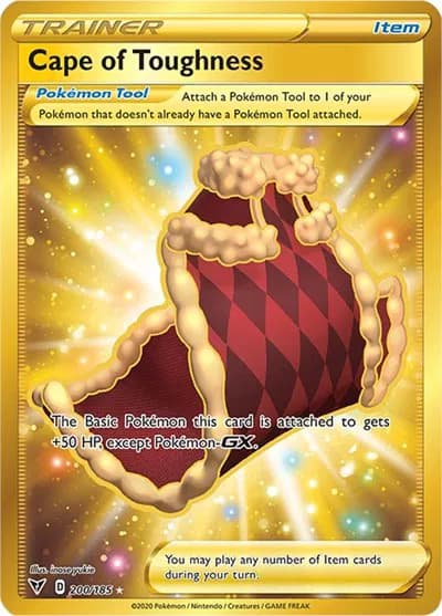 Cape of Toughness (Secret) Pokemon card