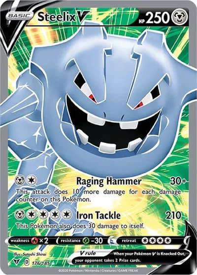 Steelix V (Full Art) Pokemon card