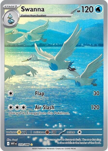 Swanna Pokemon card
