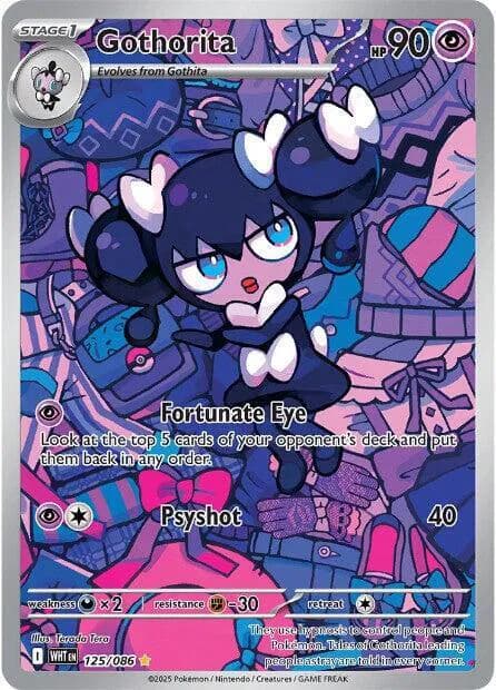Gothorita Pokemon card