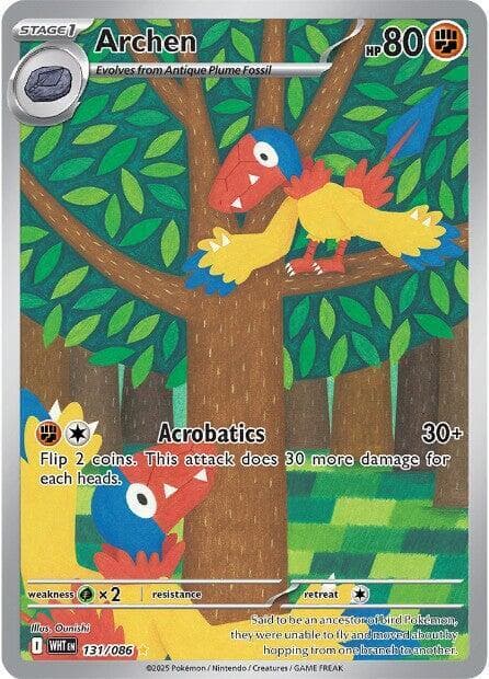 Archen Pokemon card