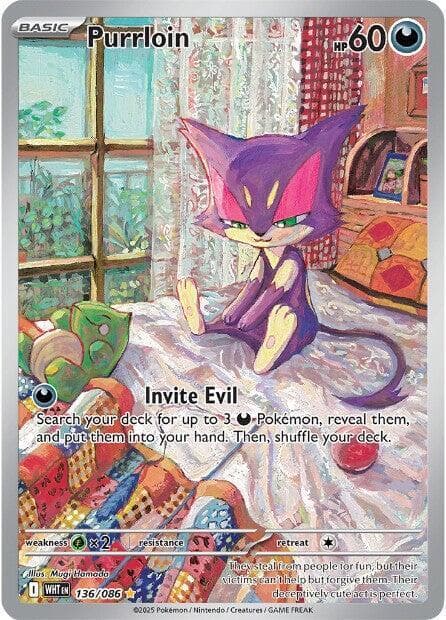 Purrloin Pokemon card