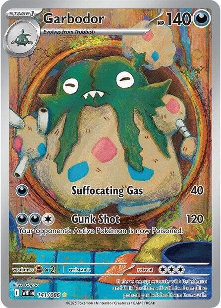 Garbodor Pokemon card
