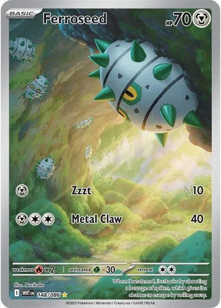 Ferroseed Pokemon card