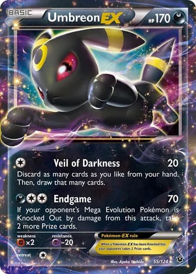Umbreon EX Pokemon card