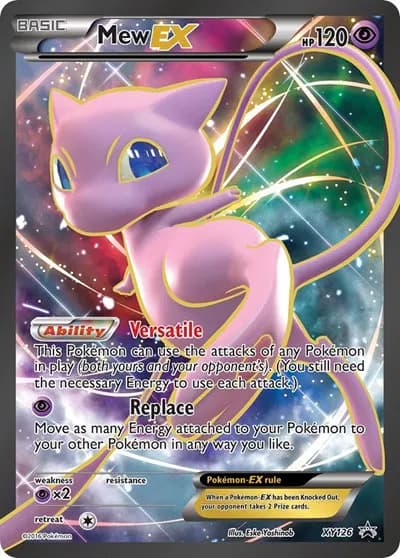 Mew EX Pokemon card