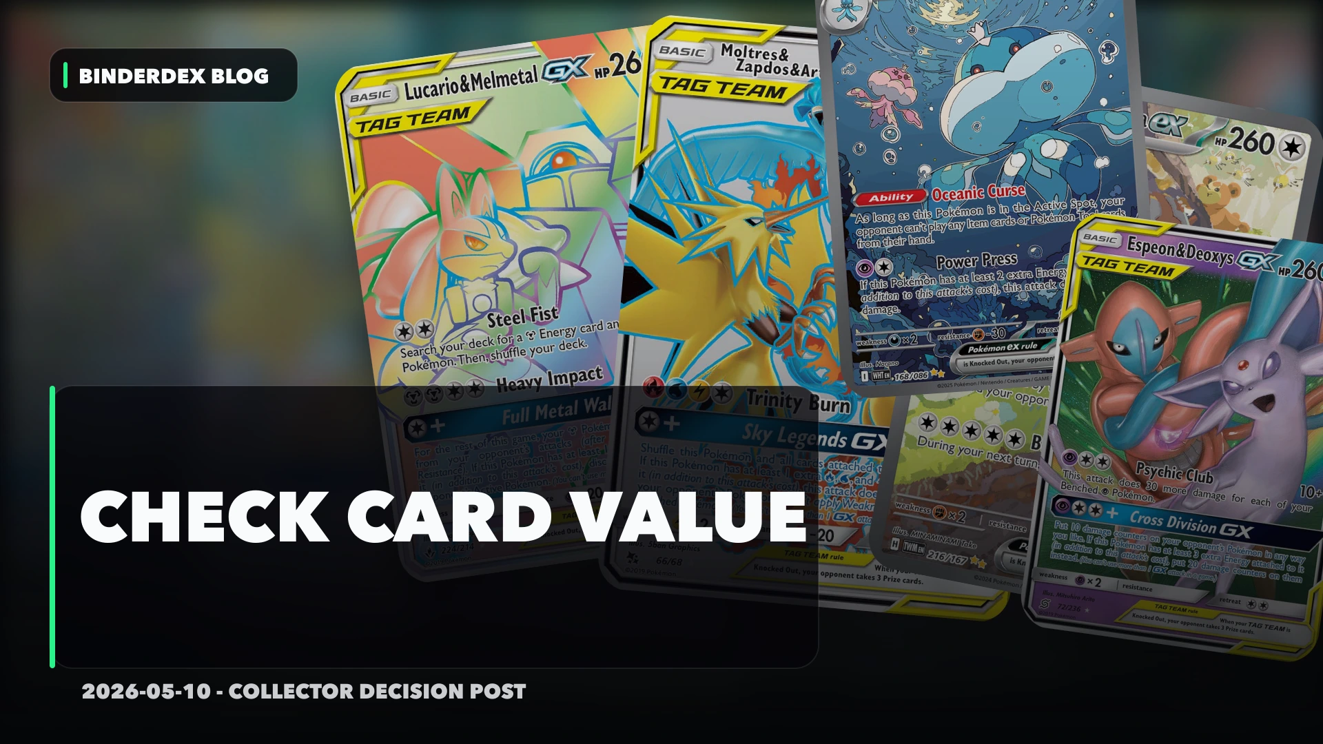 How To Check Pokemon Card Value hero image