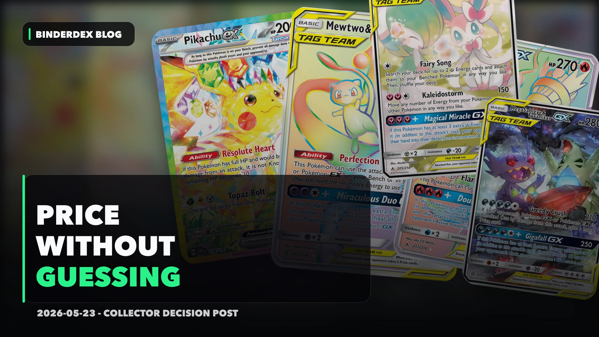 How To Price Pokemon Cards Without Guessing The Number BinderDex social-cover hero