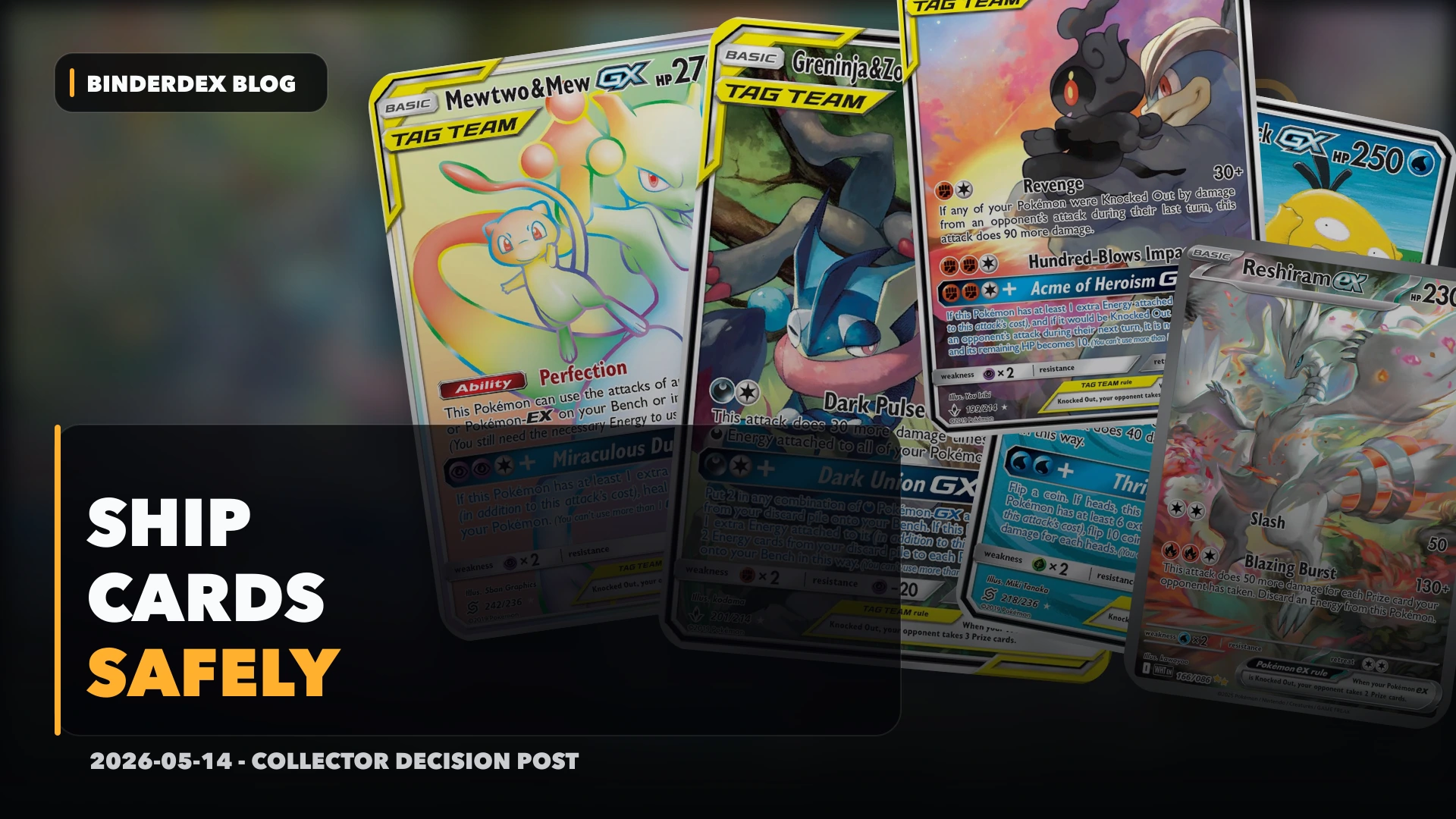 How To Ship Pokemon Cards Safely When Selling Online hero image
