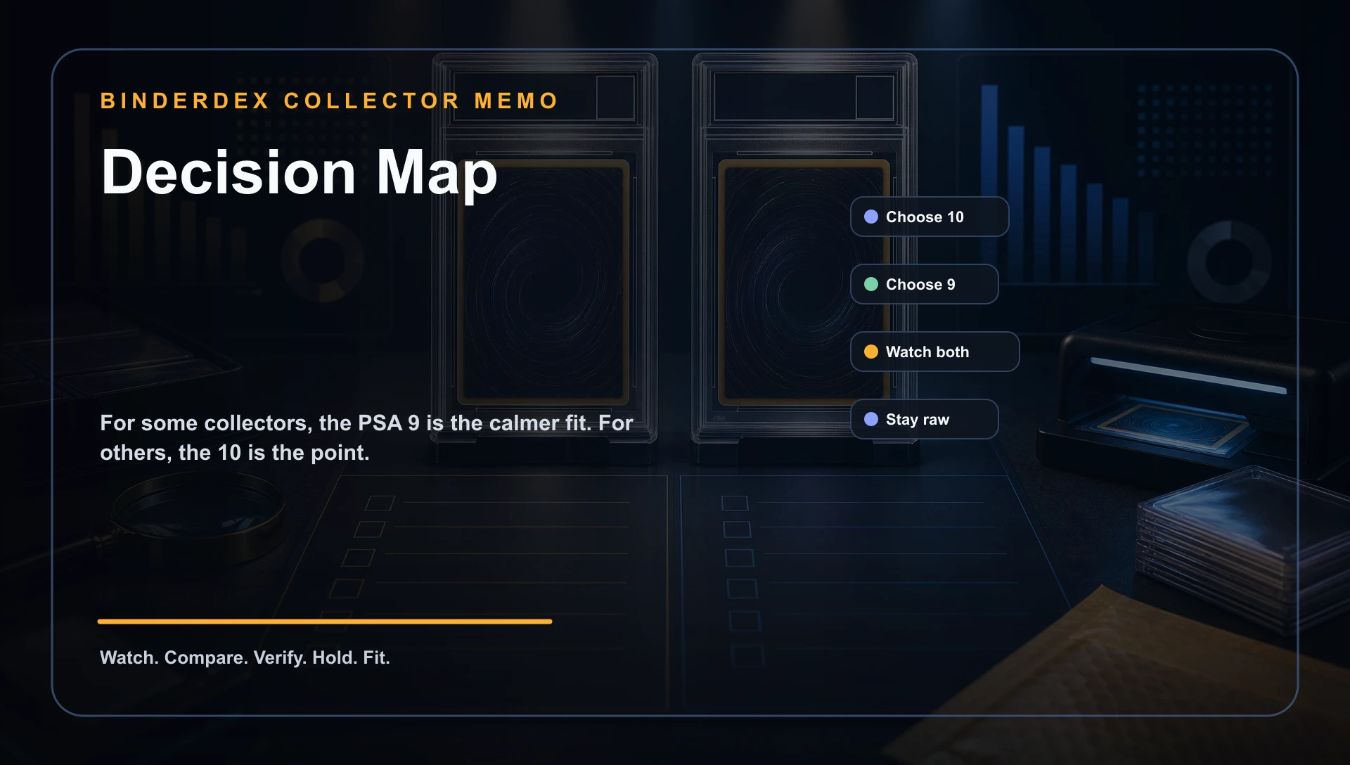 PSA 10 vs PSA 9 decision matrix