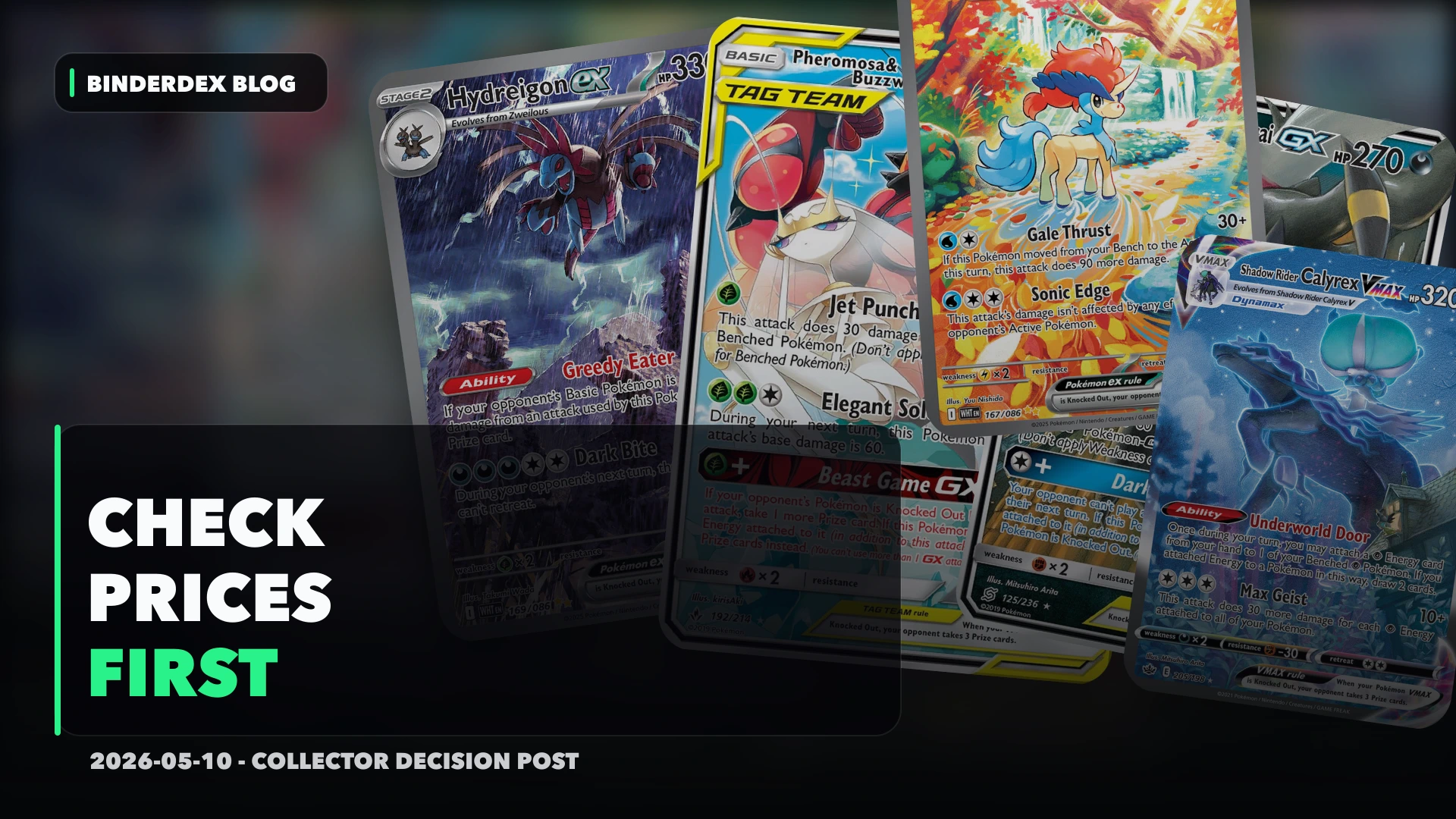 Where To Check Pokemon Card Prices Before You Decide hero image